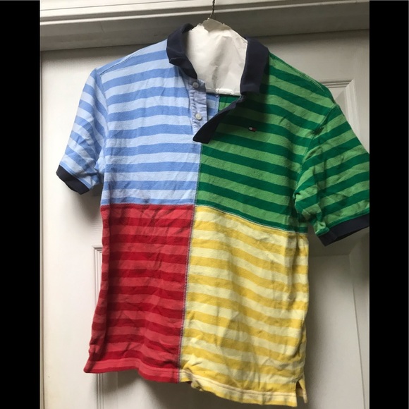 multicolor tommy hilfiger shirt